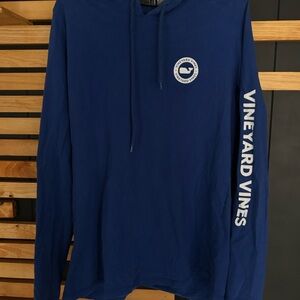 Vineyard Vines Women's Blue Long Sleeve Shirt